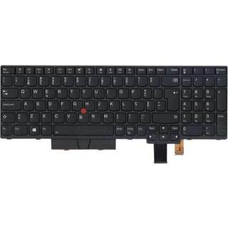 Lenovo Lite-On SN8361BL1 - Bærbar tastatur - til udskiftning - Portugisisk - Sort