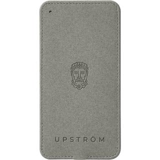UPSTRÖM LÄDER Qi 10W Fast Wireless Charger - Grå