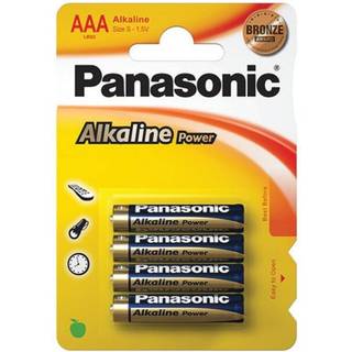 Panasonic Batterier - AAA - Pakke med 4 stk
