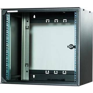 Cabinet System Rack mini sort 10he 541x400 m/g
