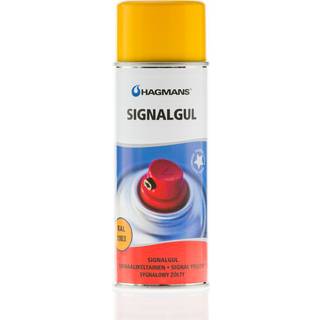 Hagmans Dækmaling signalgul RAL 1003, 400 ml