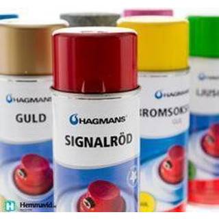 Hagmans Dækmaling signalblå RAL 5005, 400 ml