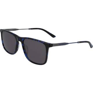 Calvin Klein Mand CK20711S 455 Solbriller Acetat Blå Grå Firkantet Normal