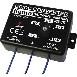 Poweradapter til vildtkamera fra 12/24 volt til 6 volt