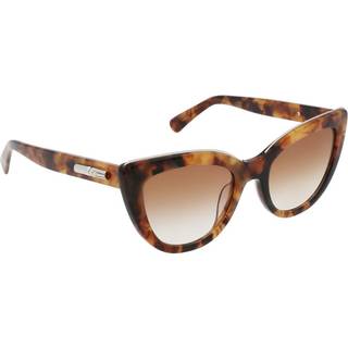 LONGCHAMP Kvinde LO686S 221 Solbriller Plast Havana Brun Cat Eye Skygge