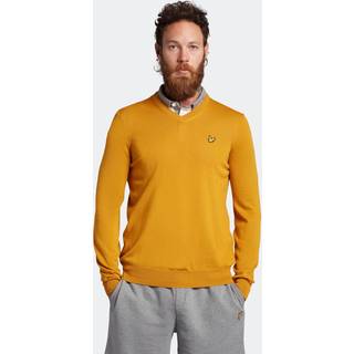 Lyle & Scott Golf V Neck Jumper L Dark navy