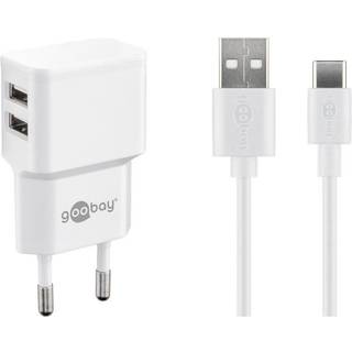 2-ports USB-C oplader sæt (12W) | PRIS-MATCH