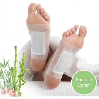 Detox Fod Plastre Bamboo - 10 Stk - InnovaGoods - DISCOUNT PRIS