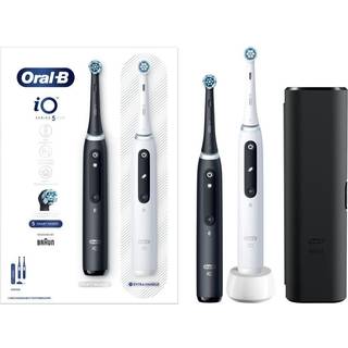 Oral-B iO Series 5 Duo Pack Sort+Hvid elektrisk tandbørste