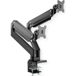 Roline Dual LCD Monitor Stand Pneumatic 15 kg 100 x 100 mm