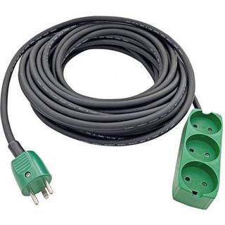 Gripo Kabelsæt M-jord Neopren 3x1,5mm2 16a 250v 15m 3-stik - 20341 ✓ På lager - klar til levering og afhentning