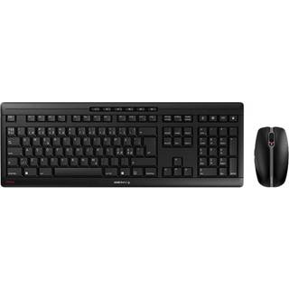 Cherry STREAM DESKTOP RECHARGE - Tastatur & Mus sæt - Nordisk - Sort