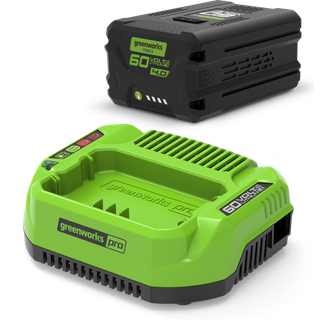 Batteri Greenworks GSK60B4; 60 V; 4,0Ah; Li-ion + lader