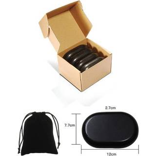 Massagesten Hot Stone - 4-Pak Large