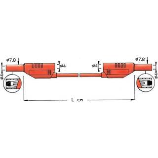 Elma Instruments Prøveledning 2611 silikone 200CM blå