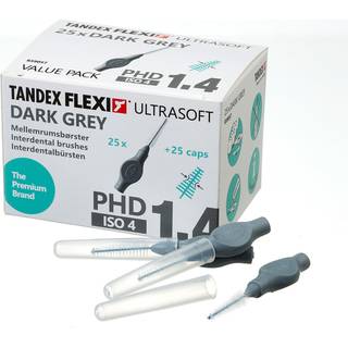 25 stk. Tandex Flexi ULTRASOFT Mellemrumsbørster 0.80 mm ISO 4 DARK Grey