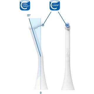 Hydrosonic Pro Børstehoved Single Hvid/Lyseblå 2 stk.