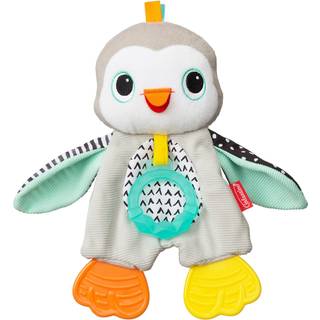 Infantino Cuddly Teether Penguin Udstoppet legetøj med bidering 1 stk. - 1 stk.