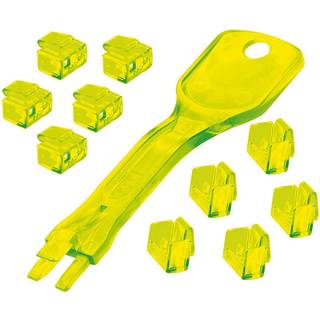 Lindy Port Blocker Rj45 Yellow 10-pack + Key