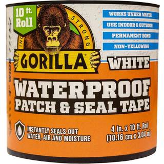 Gorilla® Waterproof Patch &amp; Seal Tape Hvid