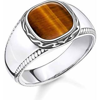 Thomas Sabo Ring - Tigerauge - TR2388-826-2 - braun
