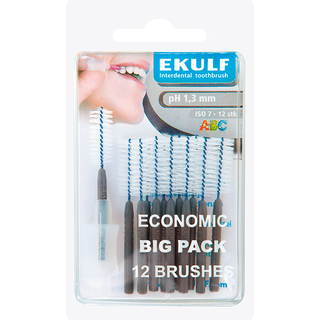 EKULF ph Mellemrumsbørster Grå 1,30mm 1 stk