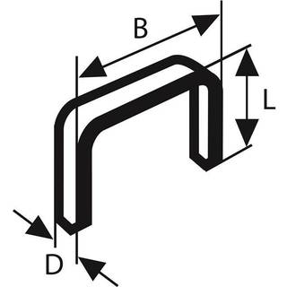 Bosch Fladtrådklammer type 57