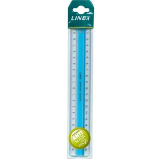 Linex Lineal Super 20Cm Akryl Lys Blå