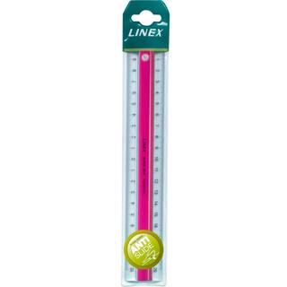 Linex Lineal Super 20Cm Akryl Pink