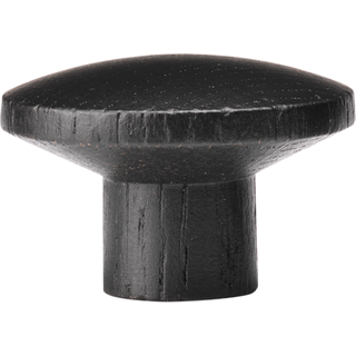 Træknop Ø45 mm sort