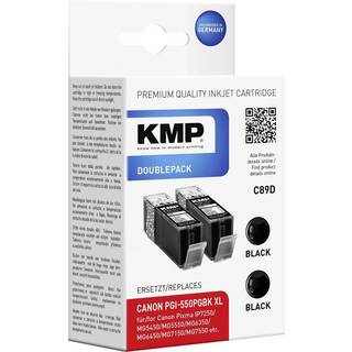 KMP C89D ink cartridge sw DP comp. with Canon PGI-550PGBK