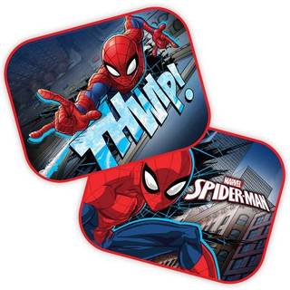 Solbeskytter til siderude - ©Disney Spiderman 2 stk - 44x35 cm - Hurtig levering