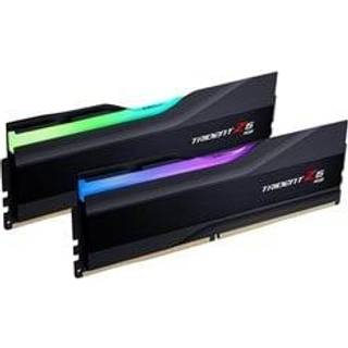 G.Skill Trident Z5 RGB DDR5-6400 - 64GB - CL32 - Dual Channel (2 pcs) - Intel XMP - Sort med RGB