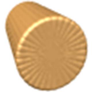 Scanbad Daisy knop, Ø24 mm, messing