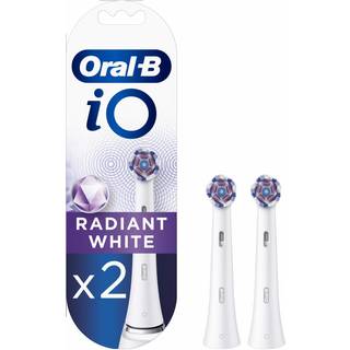 Oral-B iO Børstehoveder Radiant White 2 stk.