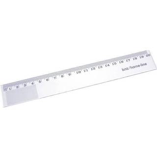 Lineal plast 20 cm - økonomimodel - og super billig