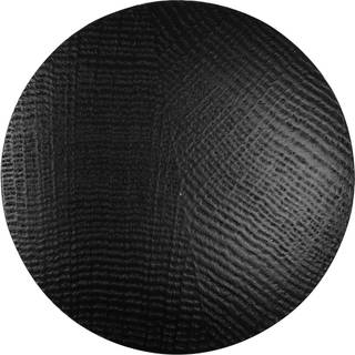 Træknop Ø90 - sort