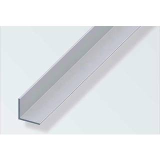 Alfer vinkelprofil, 15 x 15 x 1 mm, alueloxeret, ligesidet, uden huller - 1 meter