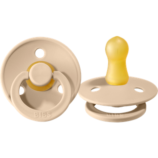 BIBS Rund Colour Sut - Str. 3 - Naturgummi - Vanilla
