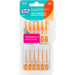 TePe EasyPick Tandstikbørster XS/Small ORANGE 36 Stk.