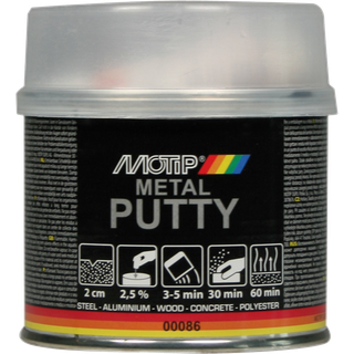 Motip metal spartelmasse - 250 gram