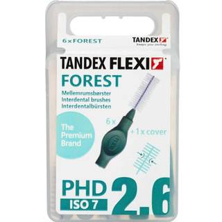 TANDEX Flexi Mellemrumsbørste Forest PHD 2.6/ISO 7 (6 stk)