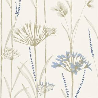 Gardinum Chalk/Wedgwood/Gold - HPOW110557