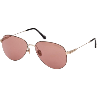 Tom Ford FT0993 PORSCHA 32E 59 Solbriller Mænd Guld - Rose Gold - 59mm