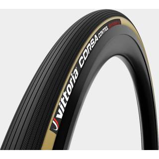 Vittoria Corsa Control 700x25c Lukkede Ringe Sort/Brun