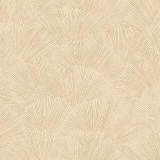 Ginkgo Leaves - Beige/Gold