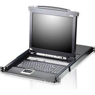 ATEN 8 Port 17" LCD KVMP Switch