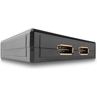 Lindy 2 Port 4K DisplayPort omskifter/ switch | PRIS-MATCH