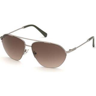 Guess GU00010 08F 61 Solbriller Mænd Grå - Shiny Anthracite Grey - 61mm