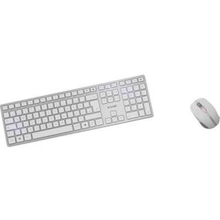 Cherry DW 9100 SLIM - Tastatur & Mus sæt - Czechoslovakian - Hvid